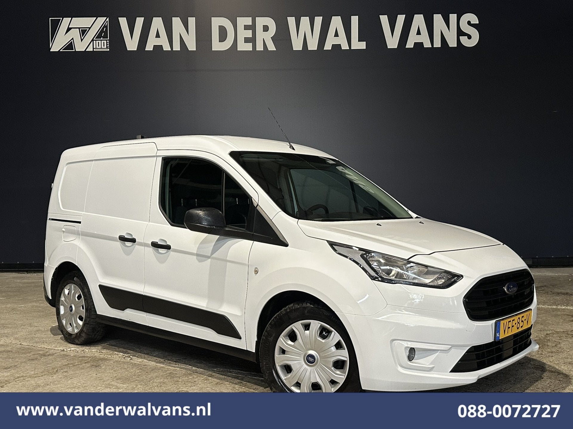 Ford Transit Connect 1.5 EcoBlue L1H1 Euro6 Airco | Navigati, Auto's, Voorwielaandrijving, Dealer onderhouden, Stof, Gebruikt