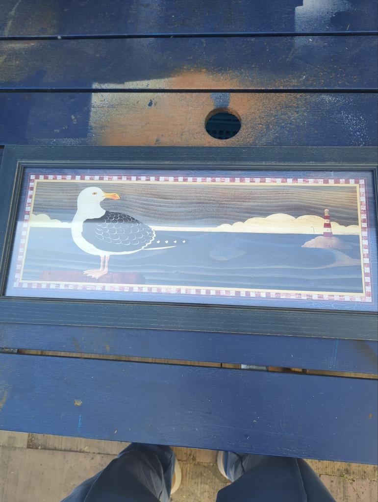 Meeuwen aan de kust, Antiek en Kunst, Ophalen of Verzenden
