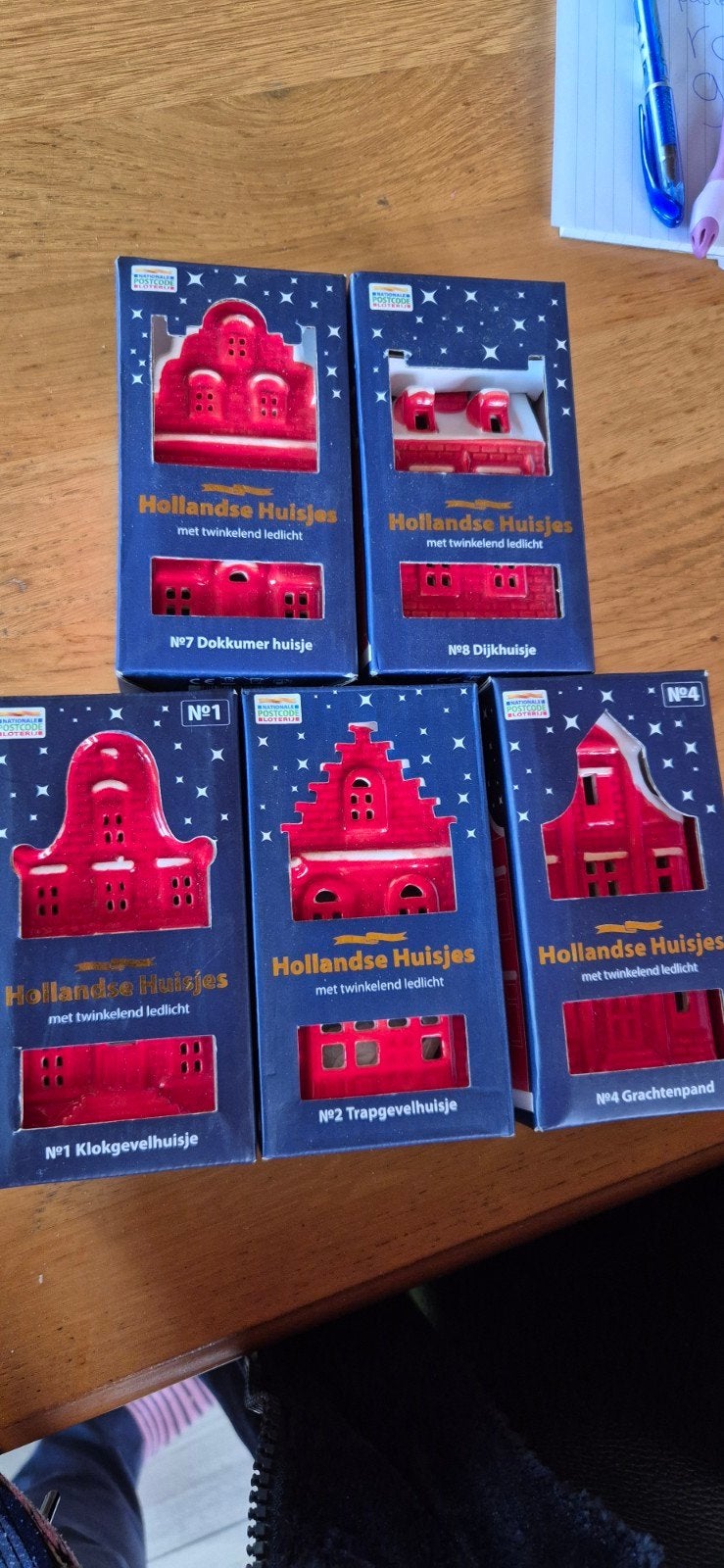 kerst huisjes postcode loterij, Diversen, Ophalen of Verzenden, Nieuw