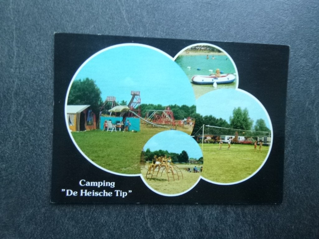 Zeeland, camping de Heische Tip 1984, Verzenden, 1980 tot heden, Gelopen, Zeeland