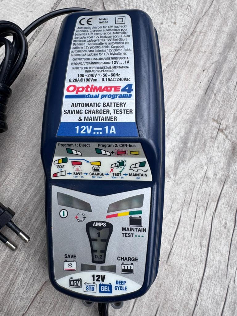 Optimate 4 12v-1a incl. SAE aansluiting (o.a. BMW), Ophalen
