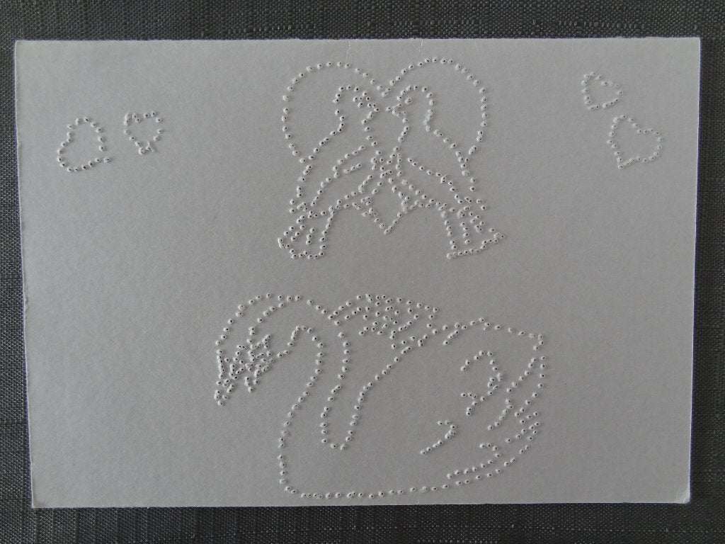 Prikkaart Liefde / Trouwen >Snelle Verzending!<, Ophalen of Verzenden, Zo goed als nieuw, Overige thema's