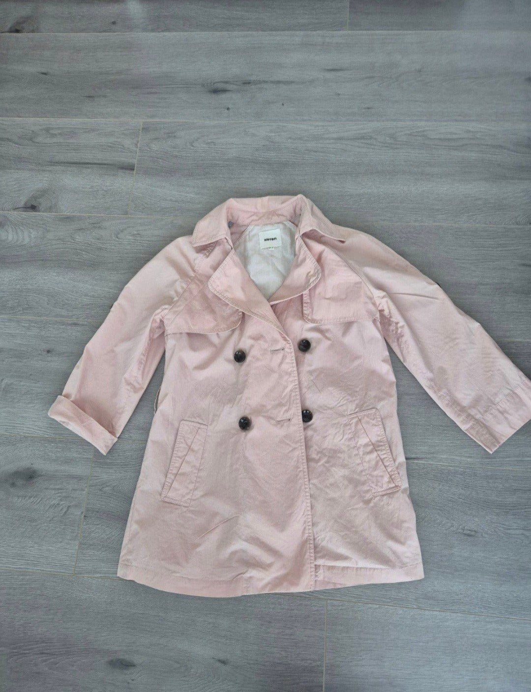 Koton Lichtroze Trenchcoat / Tussenjas Maat 36 / S, Ophalen of Verzenden, Zo goed als nieuw, Jasje, Roze