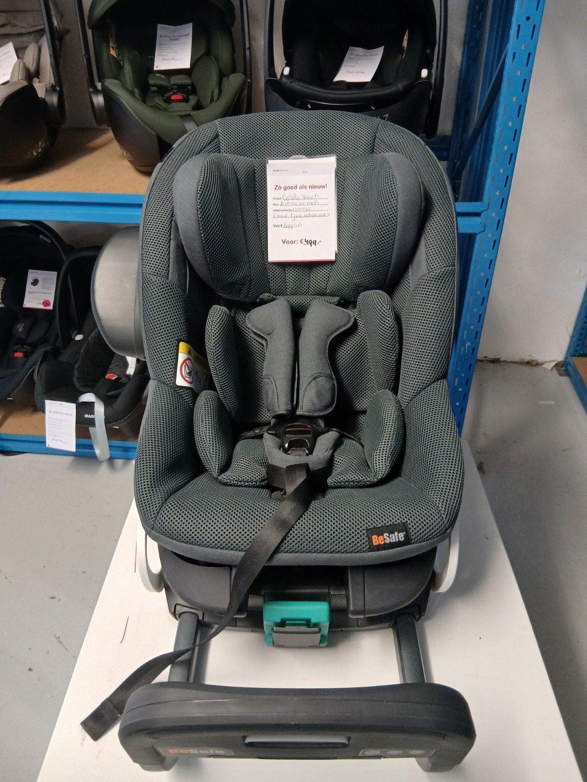 Besafe stretch Autostoeltje, Kinderen en Baby's, Autostoeltjes, Slaapstand, Zo goed als nieuw, 9 t/m 36 kg, Isofix