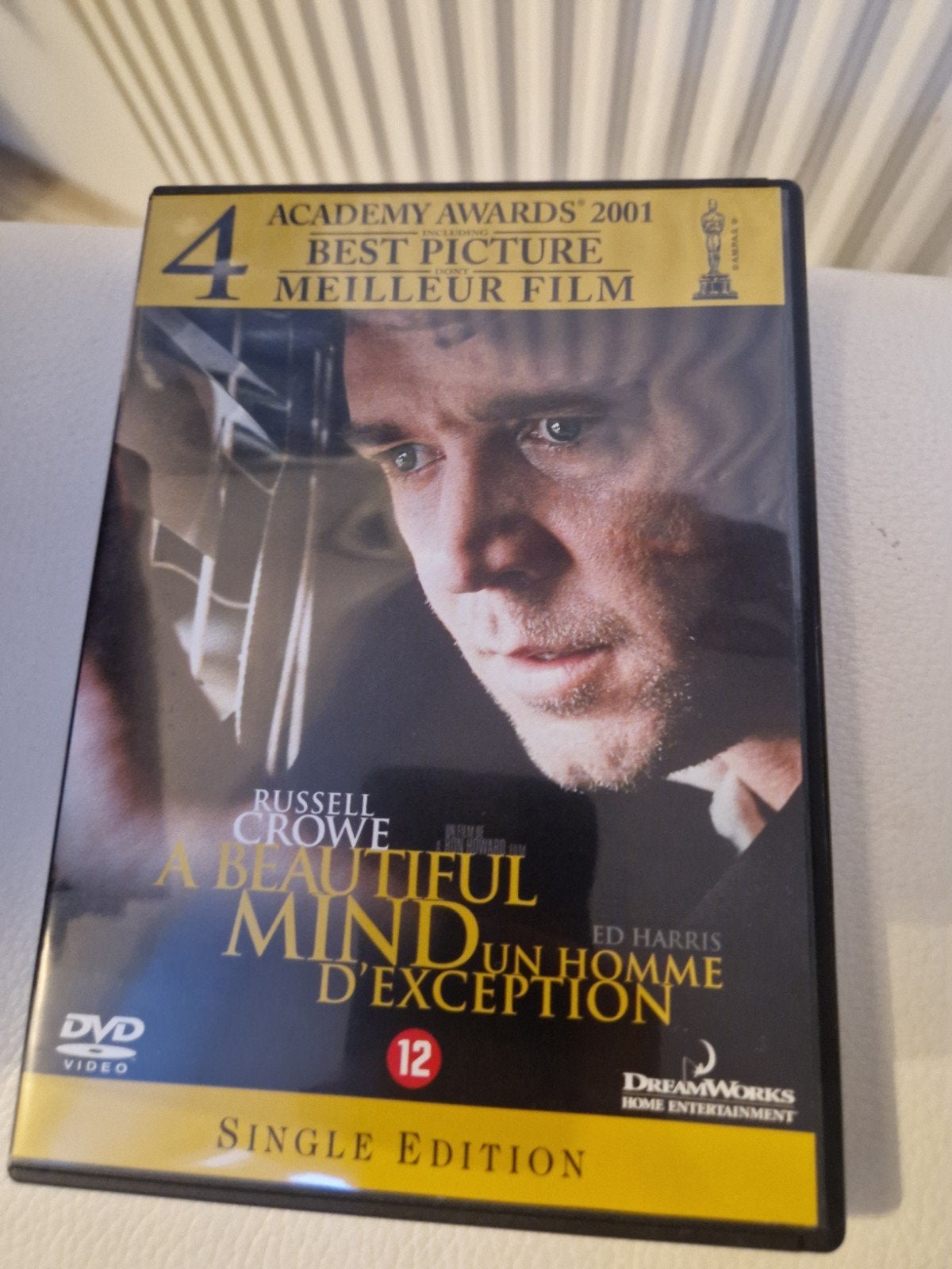 A Beautiful Mind DVD - Oscarwinnend drama, Cd's en Dvd's, Dvd's | Drama, Vanaf 12 jaar, Ophalen of Verzenden, Gebruikt