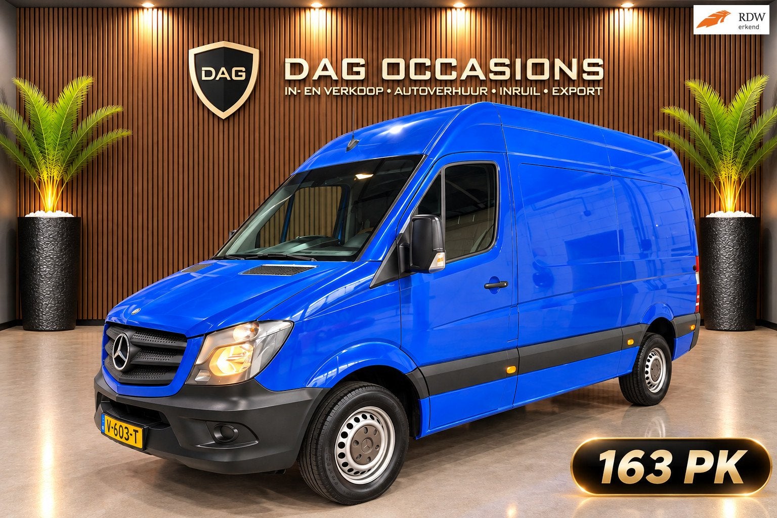 Mercedes Sprinter 416 163PK | AUTOMAAT | CAMERA | AIRCO, Auto's, Dealer onderhouden, Gebruikt, Euro 6, 4 cilinders