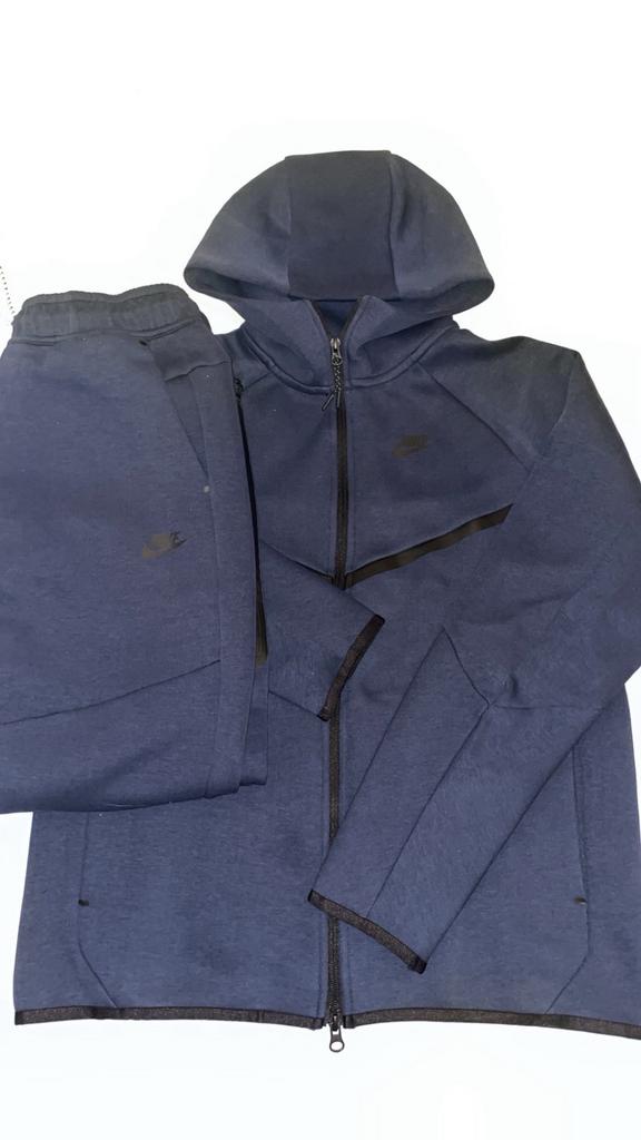 Nike tech navy blauw, Ophalen of Verzenden, Zo goed als nieuw, Heren