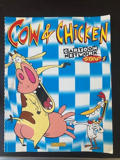 Leuk stripboek van  Cow & Chicken, Eén stripboek, Ophalen of Verzenden, Gelezen
