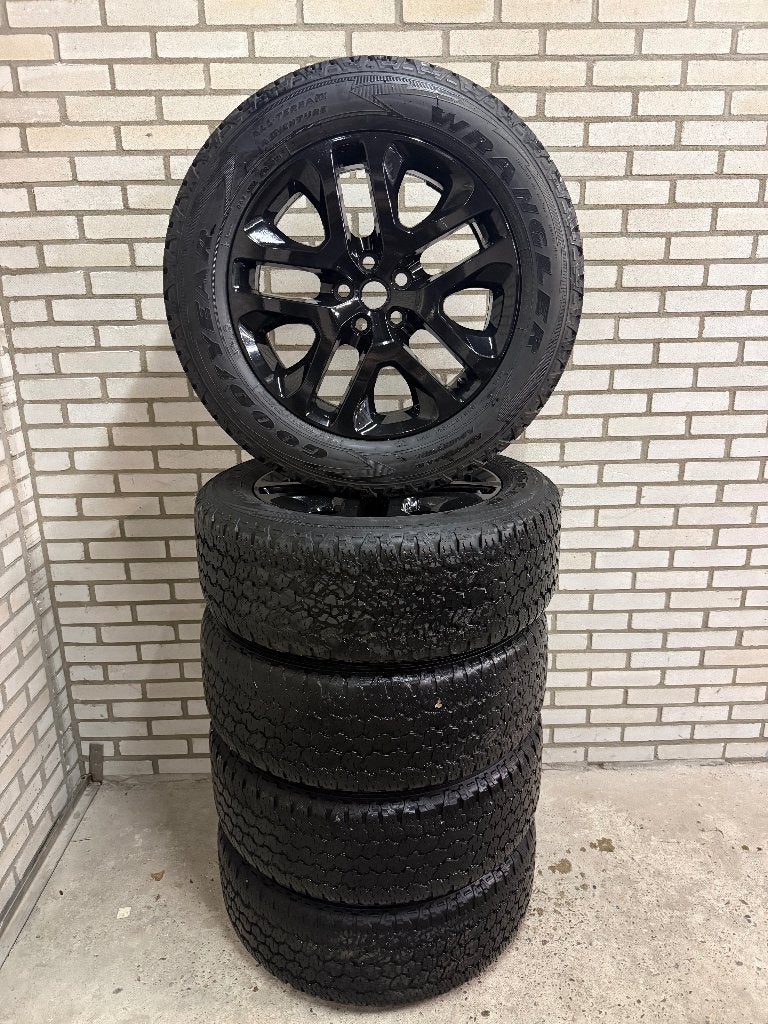 Landrover Defender 20" inch velgen set type 5095, Ophalen, Gebruikt, 255 mm, Velg(en)
