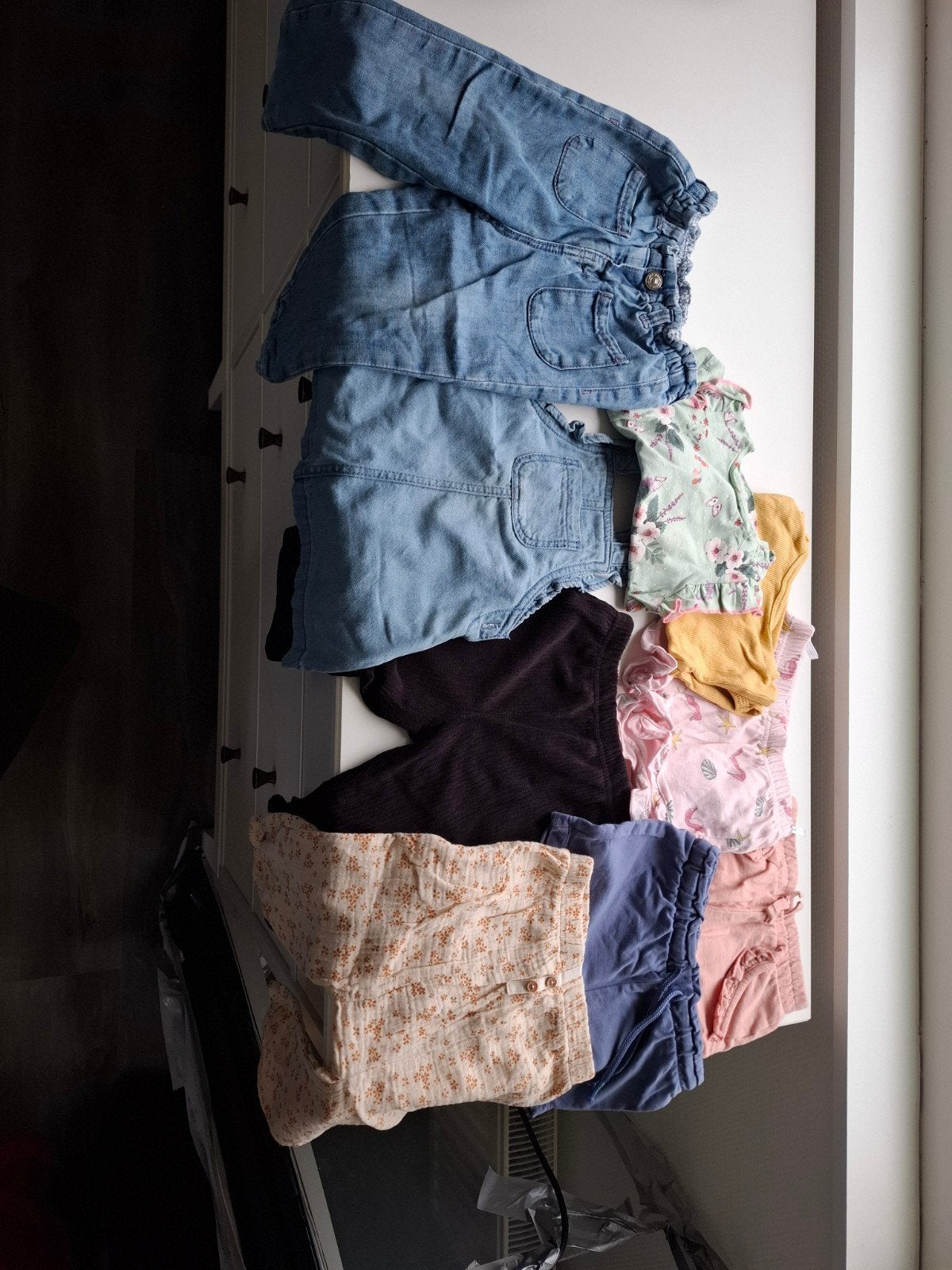 pakket meisjes kleding 74 t/m 86, Ophalen, Gebruikt, Maat 92