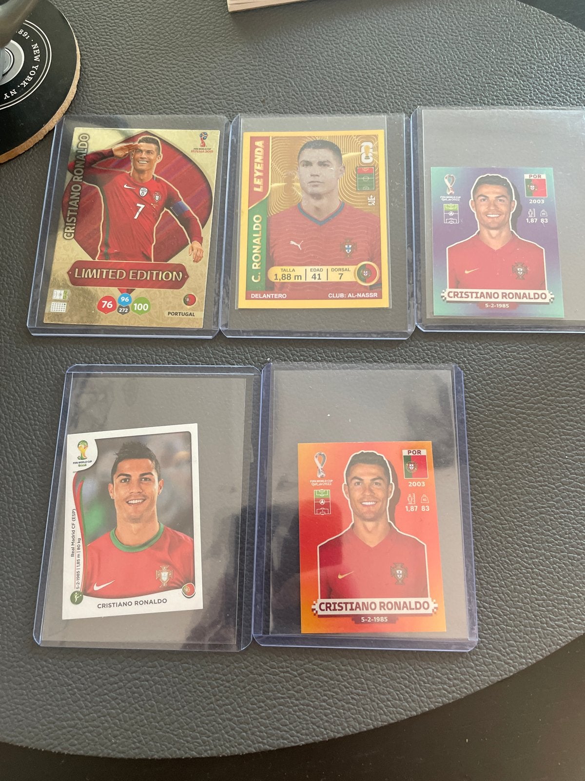 Cristiano Ronaldo Voetbalplaatjes - Limited Edition & Meer, Verzamelen, Ophalen of Verzenden, Zo goed als nieuw, Buitenlandse clubs