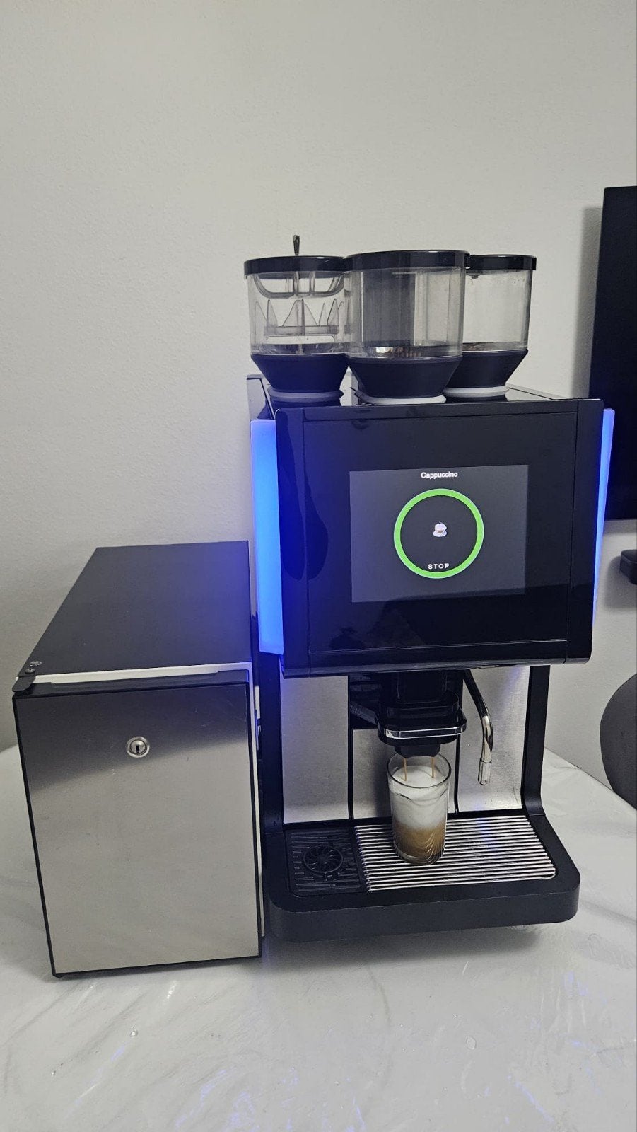 WMF 1500S Dynamic Milk –3 container- Volledig Gereviseerd!, 10 kopjes of meer, Ophalen, Zo goed als nieuw, Koffiemachine