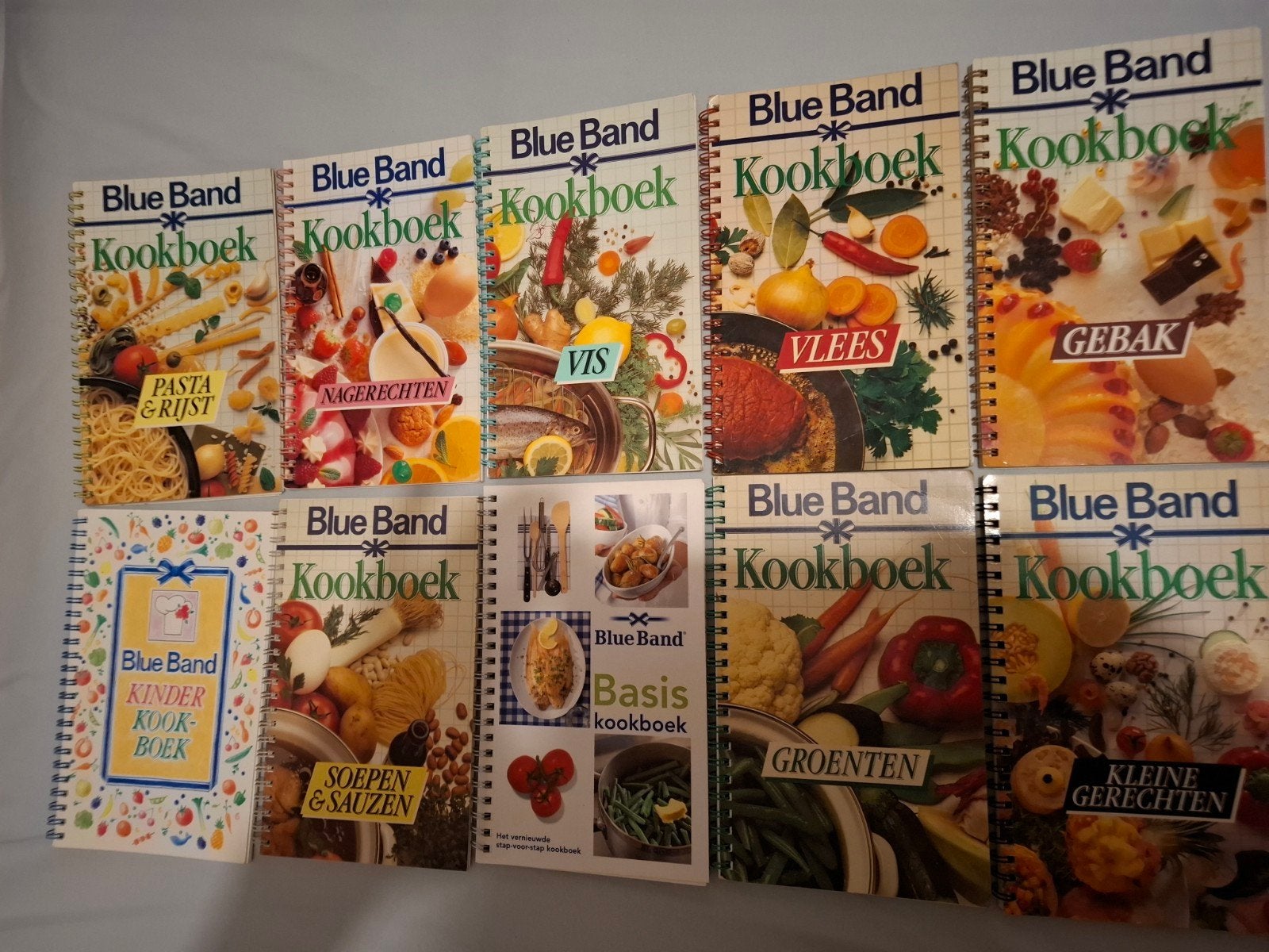 kookboeken bleu band, Ophalen of Verzenden, Zo goed als nieuw