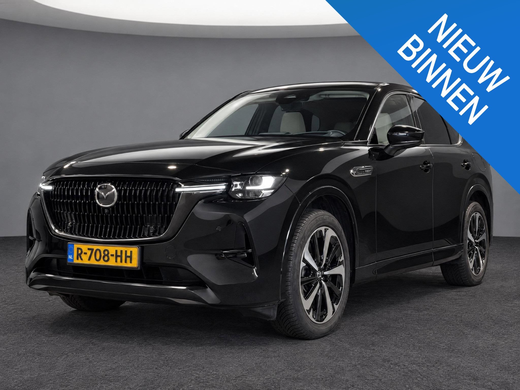 Mazda CX-60 2.5 e-SkyActiv PHEV Takumi |Pano |Stoelverkoelin, Auto's, Automaat, 12 maanden, Stof, Gebruikt