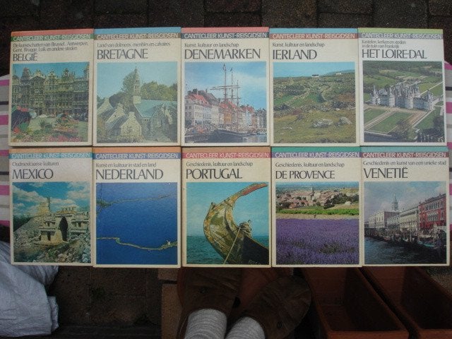 Cantecleer Kunst- Reisgidsen NL, B, L, F, DK, I, P, IRL, MEX, Europa, Ophalen of Verzenden, Reisgids of -boek, Cantecleer Kunst-Reis-gidsen