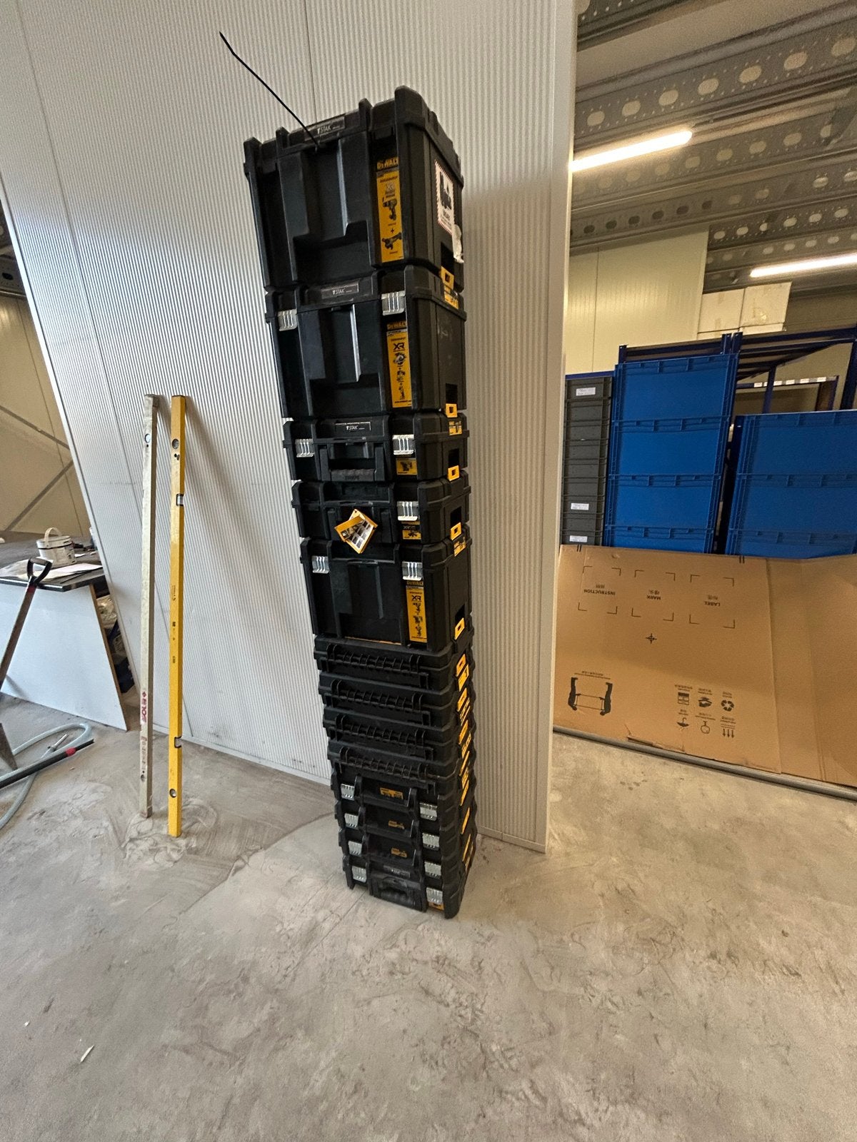 Dewalt TSTAK Gereedschapskisten Set - Modulair Opbergsysteem, Ophalen, Gebruikt