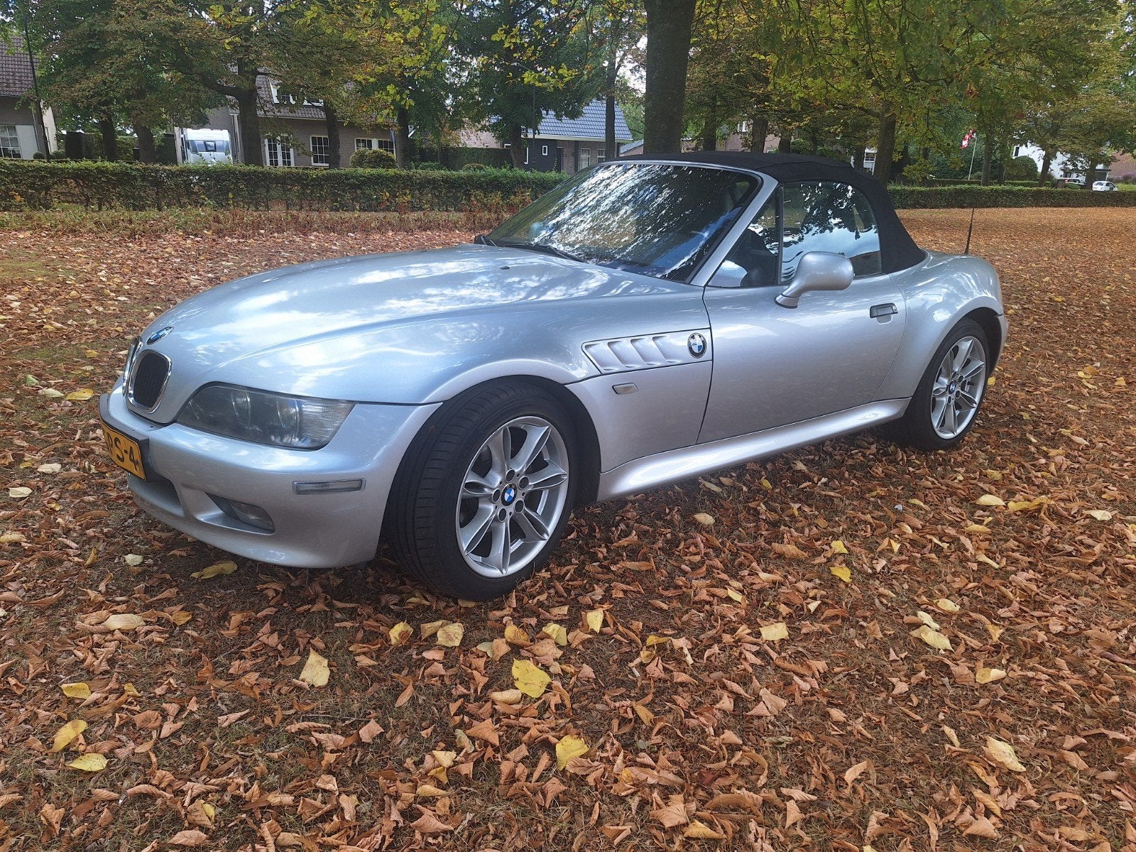 BMW Z3 2000 1.9 wide body Grijs, 1195 kg, 118 pk, Cabriolet, 1200 kg