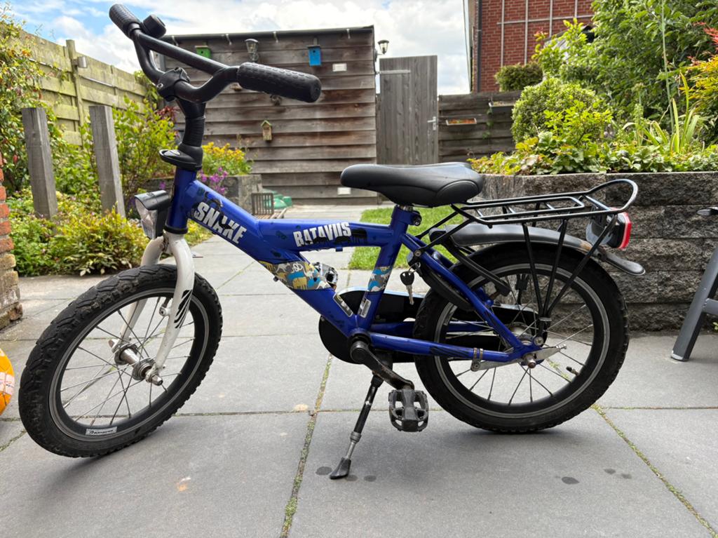 Batavus kinderfiets 20 inch met terugtraprem, Ophalen, Gebruikt, Batafus, Nvt