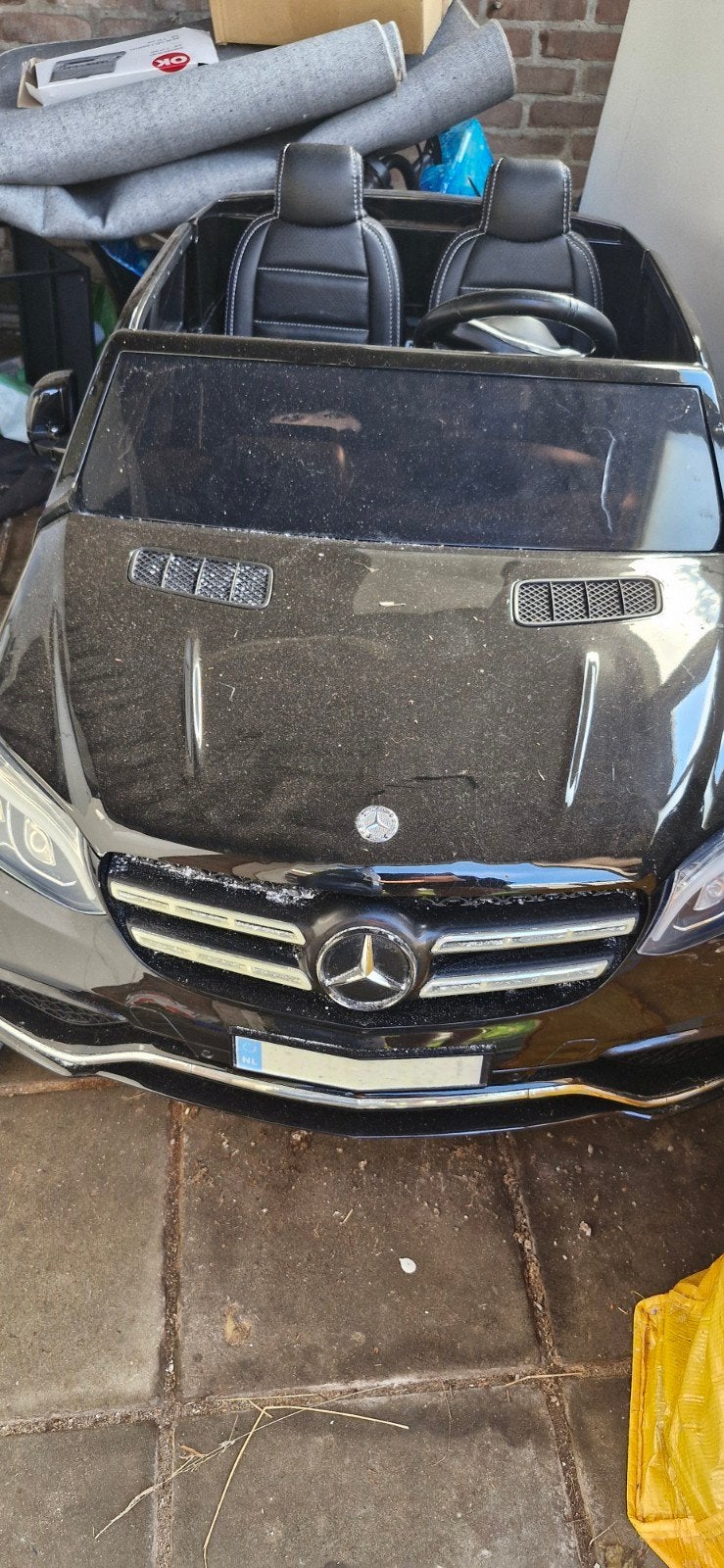 Bestuurbare Mercedes-Benz kinderauto (accu zwak), Ophalen of Verzenden