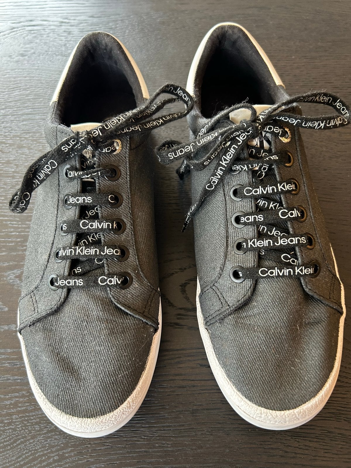 Calvin Klein Jeans sneakers - Maat 39, Ophalen of Verzenden, Gedragen, Zwart, Sneakers of Gympen