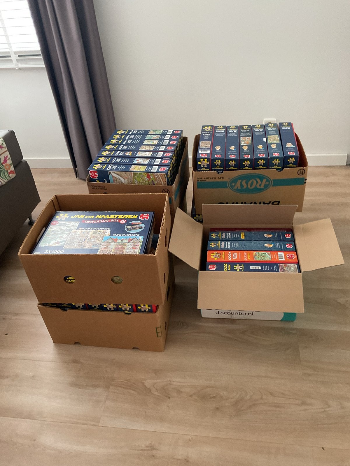 Jan van Haasteren Puzzels - Diverse 1000 Stukjes, Ophalen, 500 t/m 1500 stukjes, Zo goed als nieuw, Legpuzzel