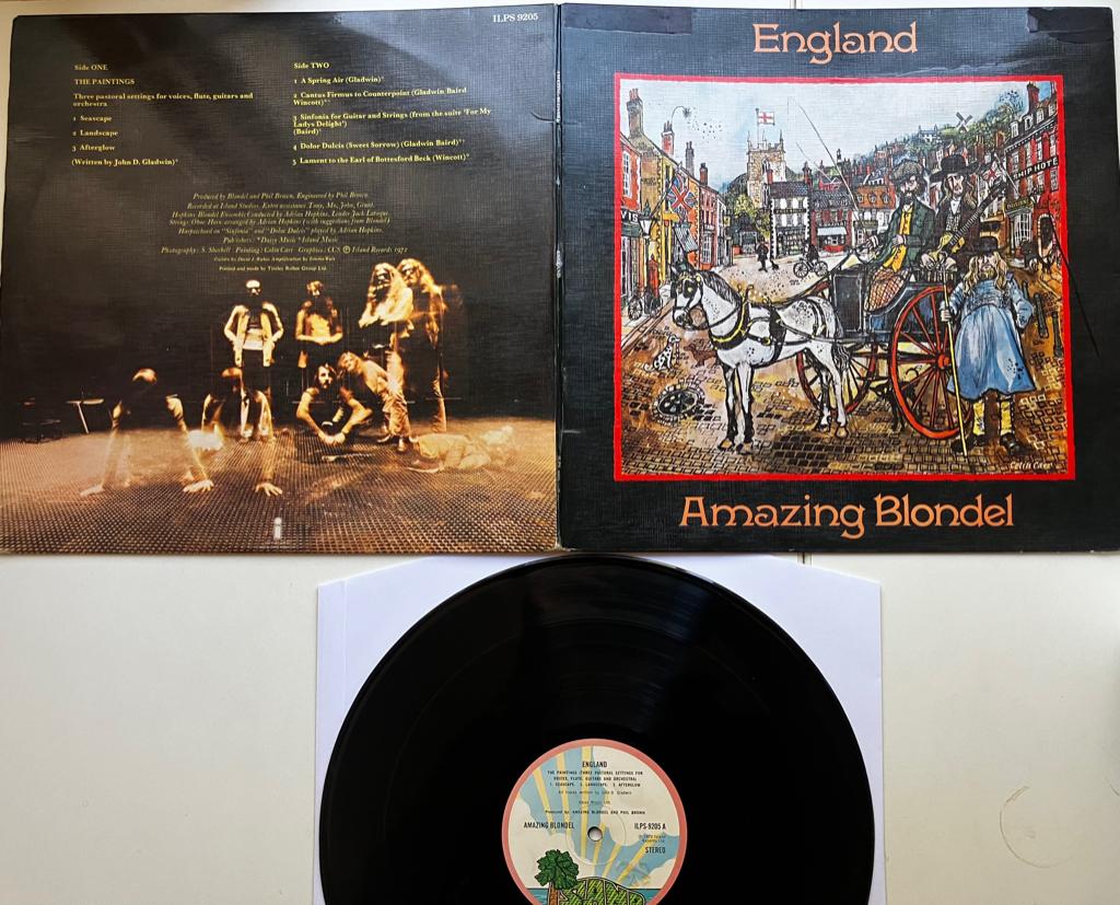 EN1 England Amazing Blondel UK72 €15, Fotohoes, Ophalen of Verzenden, Gebruikt, 12 inch