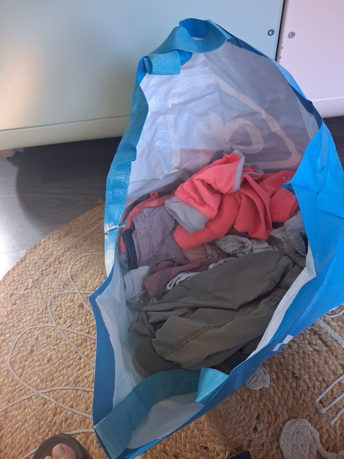Tas vol zomerkleding meisjes maat 74, Ophalen