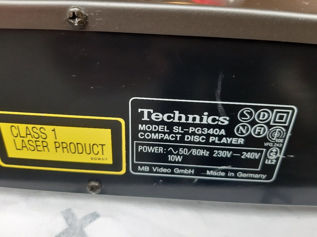 Foto 8 van Technics CD-speler SL-PG3404