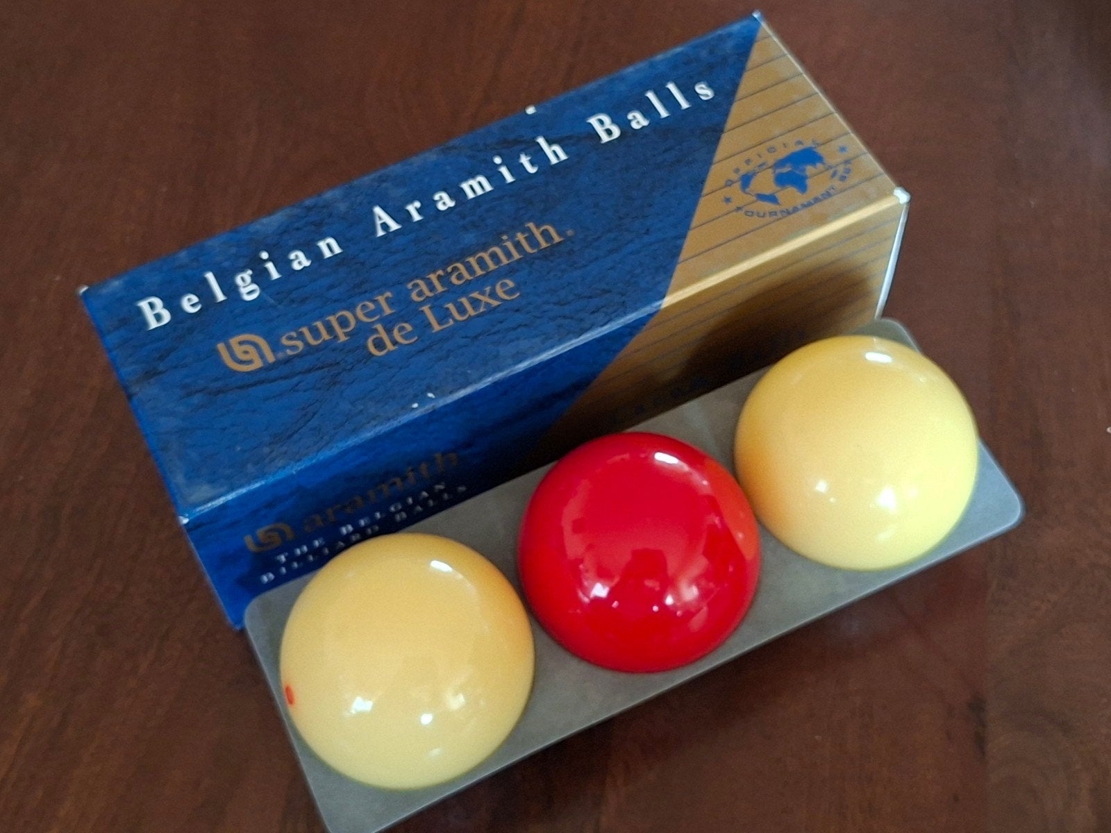 Biljartballen (originele wedstrijdballen), Ophalen of Verzenden, Zo goed als nieuw, Keu of Ballen