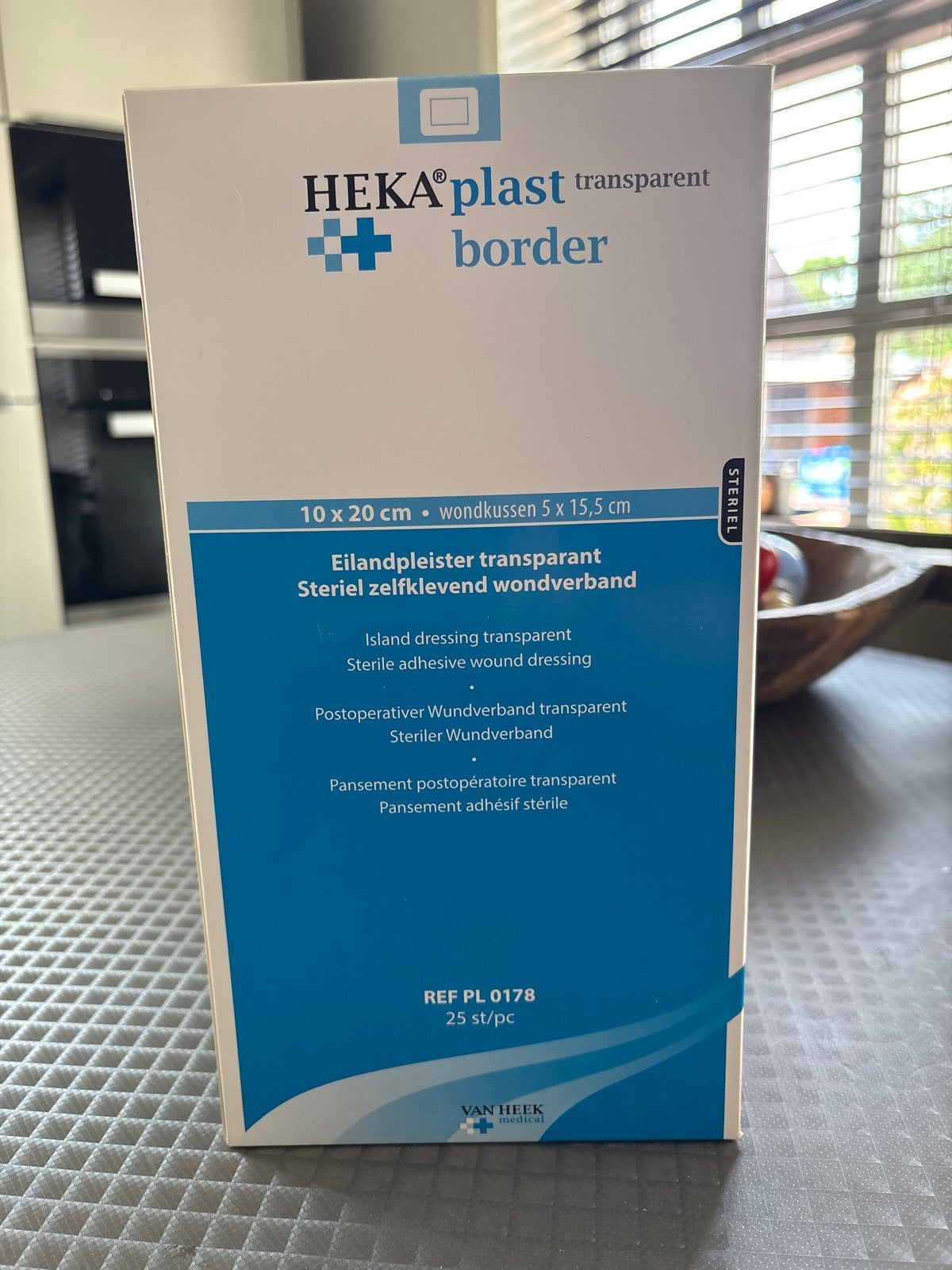 50 HEKA plast eilandpleisters 10x20 cm, Diversen, Ophalen of Verzenden, Nieuw
