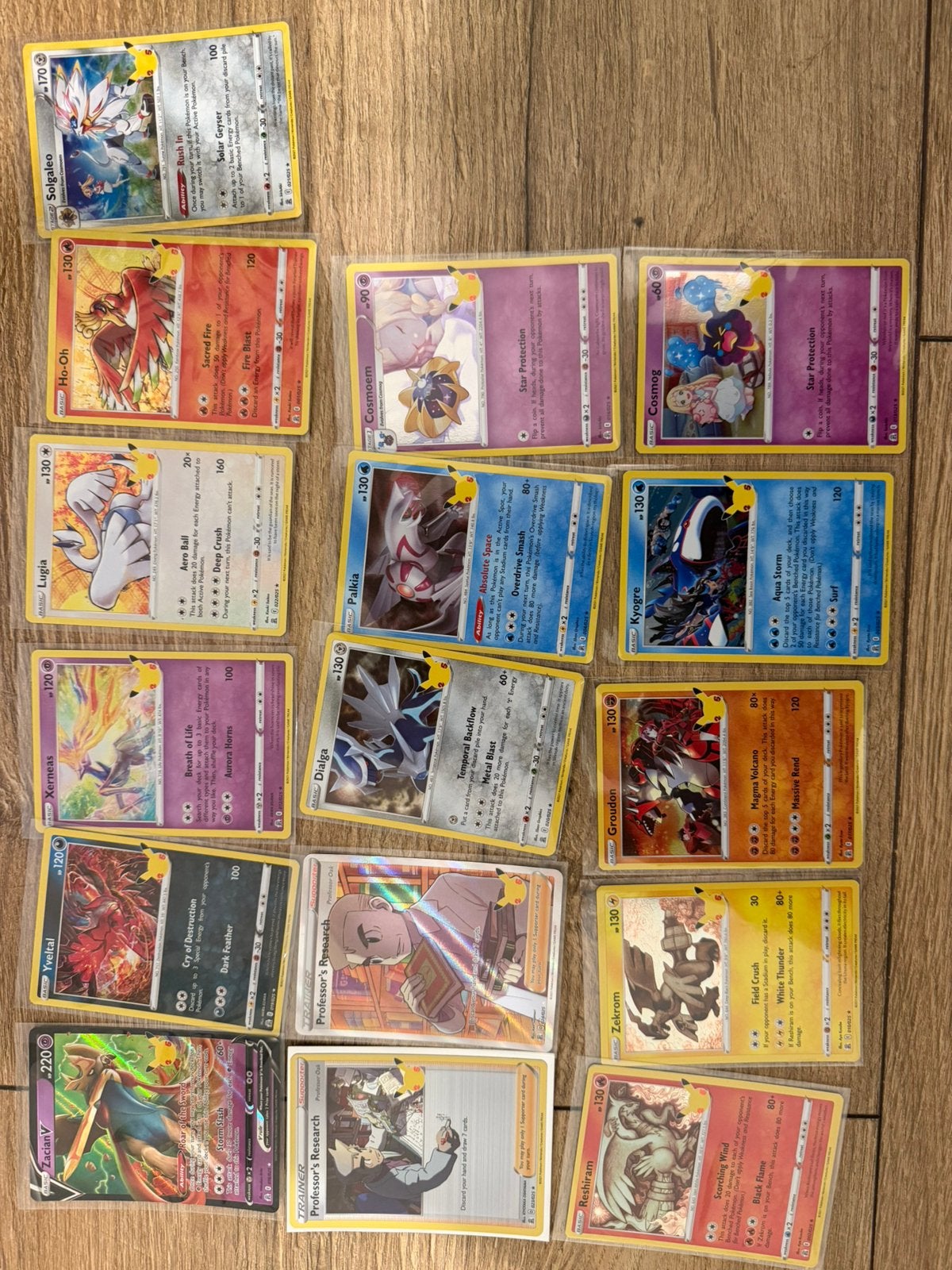 Pokemon Celebrations 25th Anniversary Kaarten Collectie, Ophalen of Verzenden, Zo goed als nieuw, Meerdere kaarten