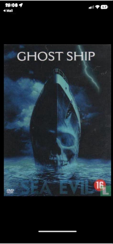 Ghost Ship DVD, Cd's en Dvd's, Vanaf 16 jaar, Ophalen of Verzenden, Gebruikt, Spoken en Geesten
