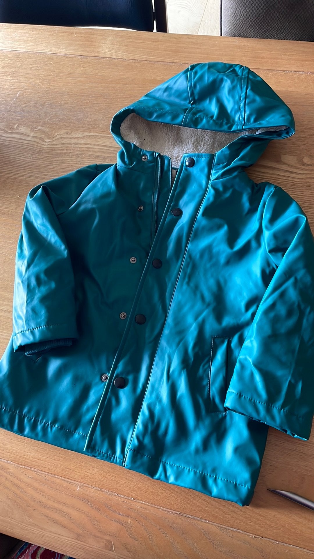 Regenjas hema 98/104, Ophalen of Verzenden, Zo goed als nieuw, Jongen of Meisje, Jas