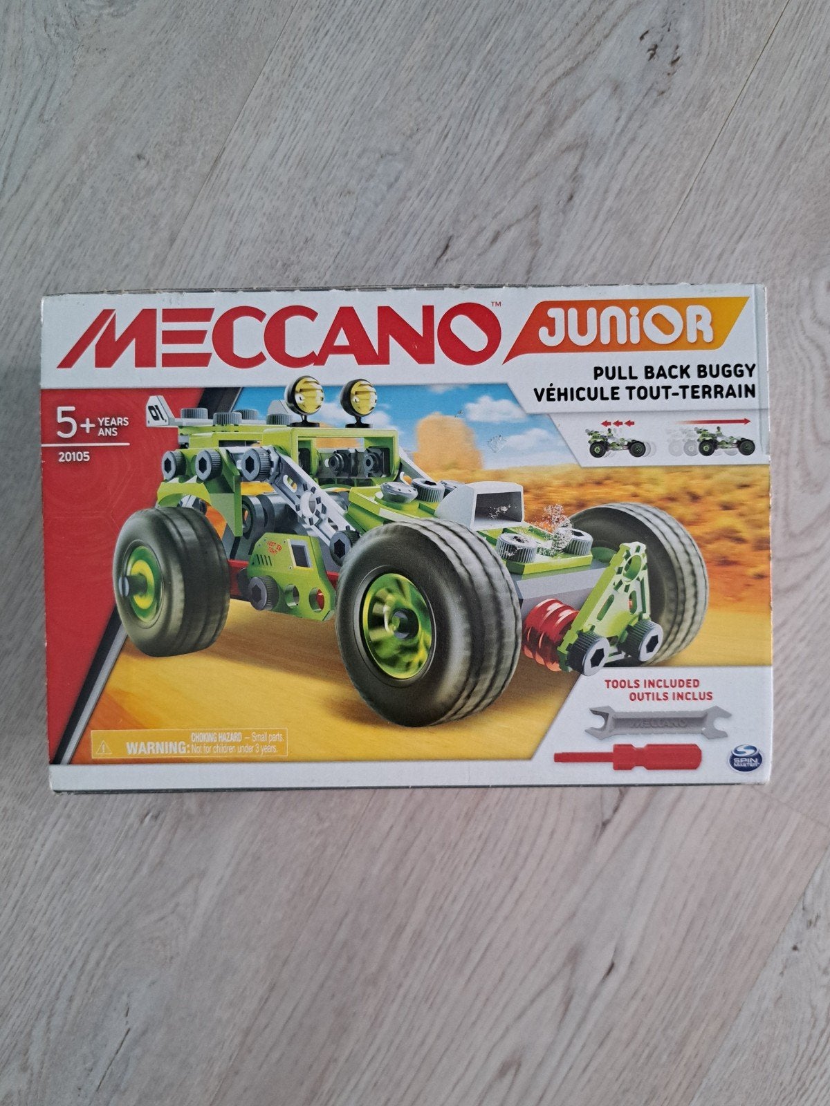 Meccano junior 3-in-1 terugtrekbuggy (nieuw), Ophalen of Verzenden, Nieuw, Bouwen