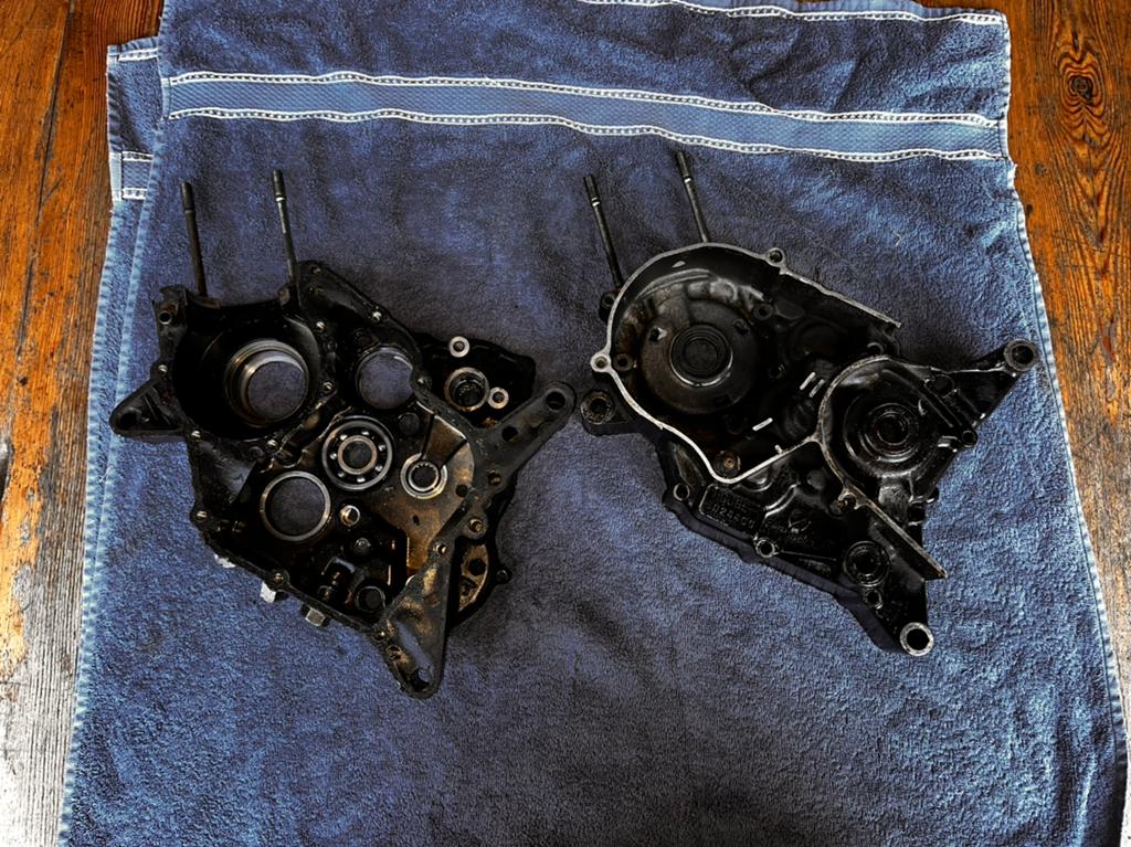 Honda MTX ot HD06 carters schade, Ophalen of Verzenden, Gebruikt, Blok, Overige merken