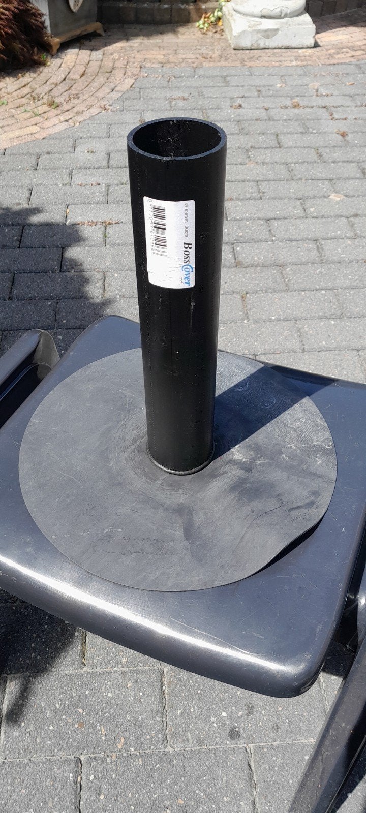 BossCover Afvoerbuis Ø 63mm, 30cm - Nieuw, Doe-het-zelf en Verbouw, Buizen en Afvoer, Pvc, Overige typen, Nieuw, Ophalen of Verzenden