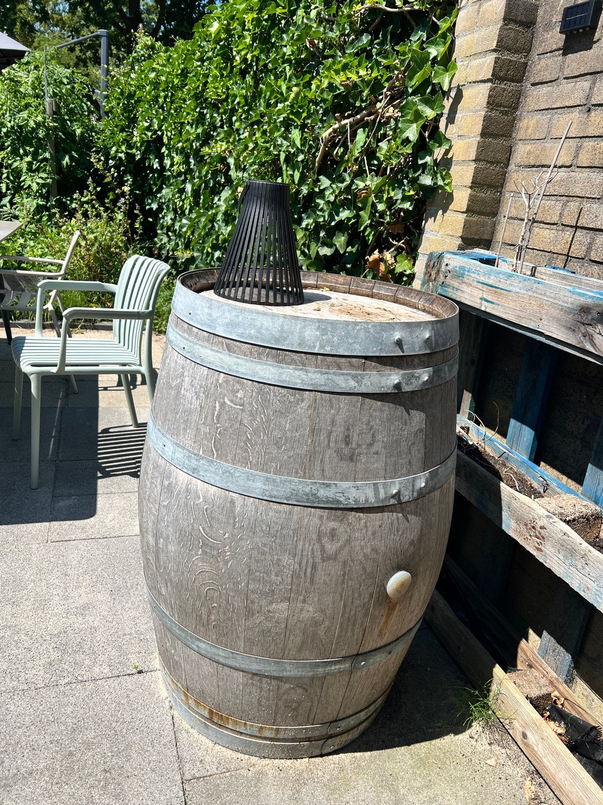 Houten vat - Dicht en in goede staat, Ophalen, Gebruikt