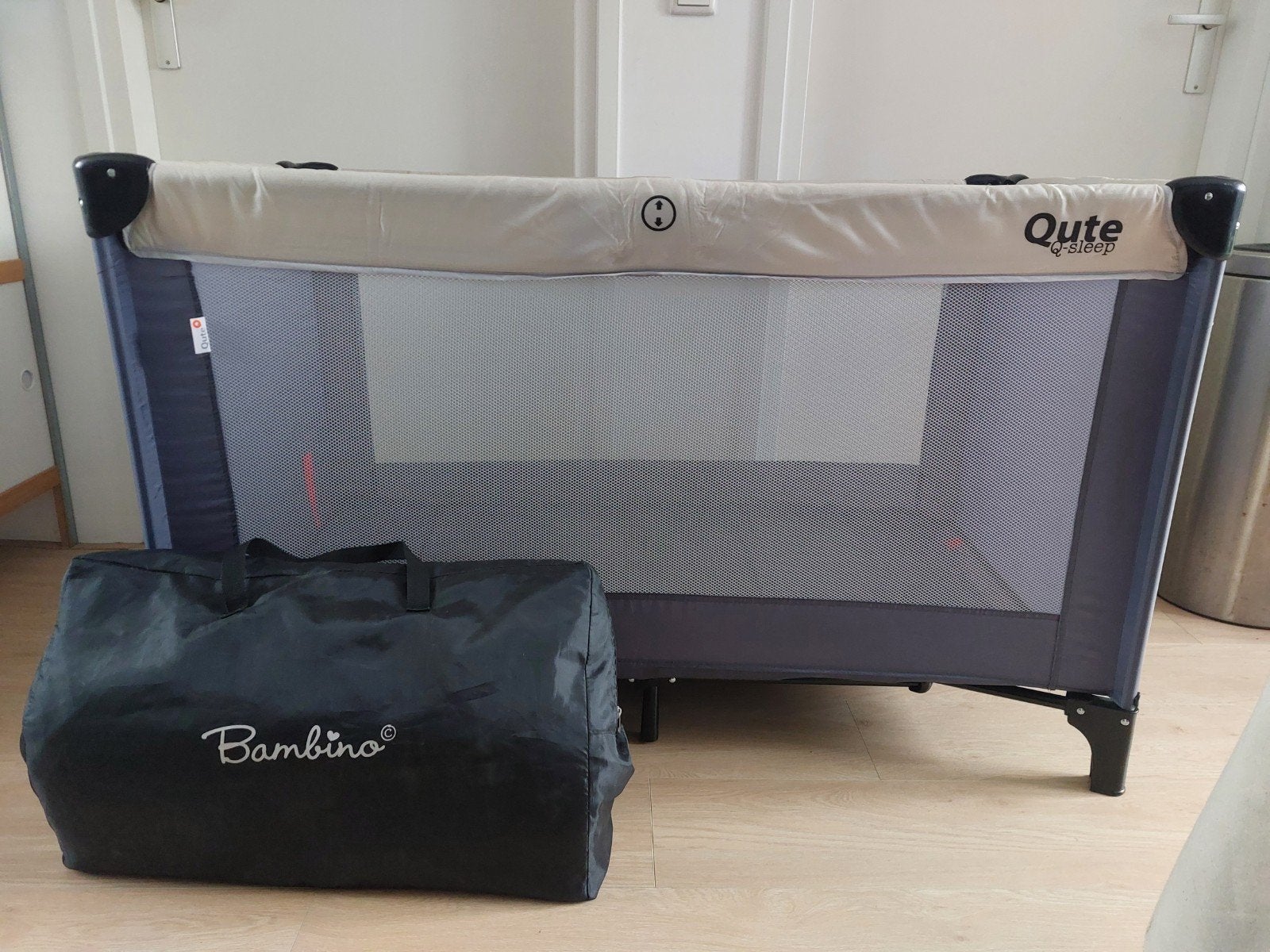 Campingbed Qute, Ophalen, Gebruikt, Reisbedje