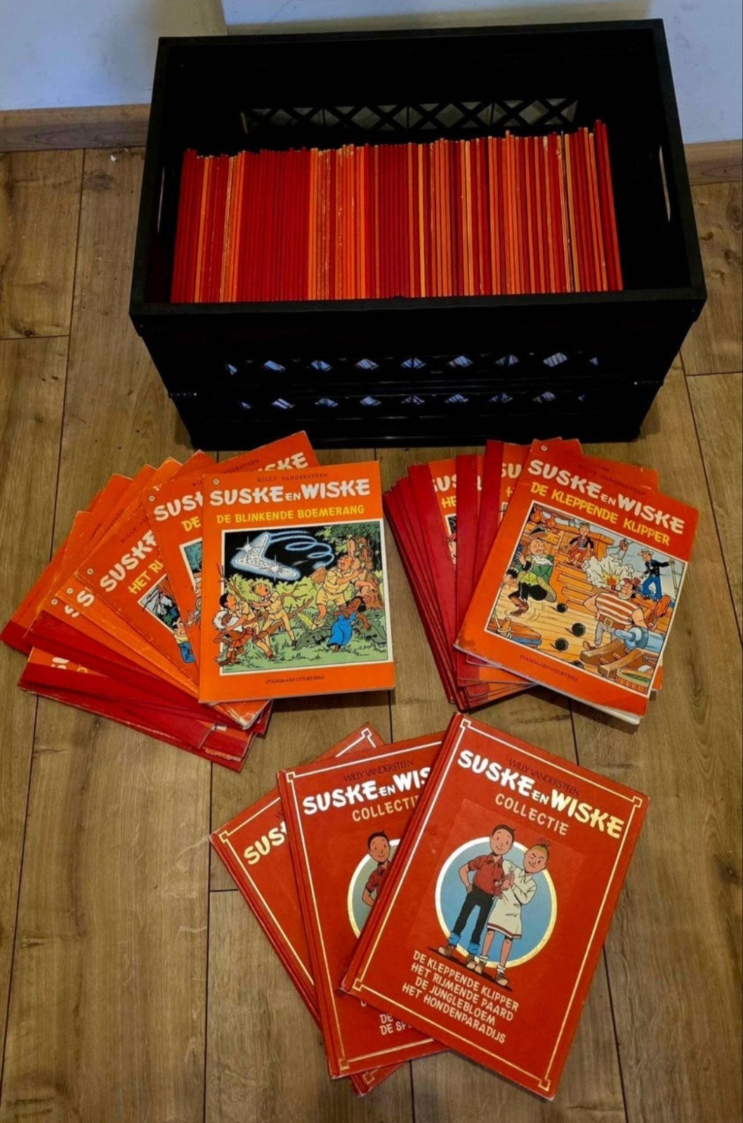 Grote collectie Suske en Wiske stripboeken, Ophalen of Verzenden