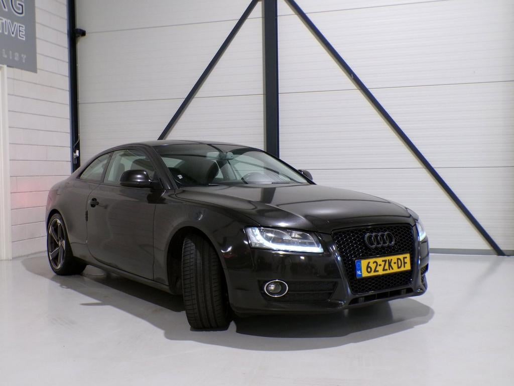 Audi A5 Coupé 3.2 FSI Quattro S-Line "Origineel NL!" Xenon-, Parkeersensor, Gebruikt, Zwart, 4 stoelen