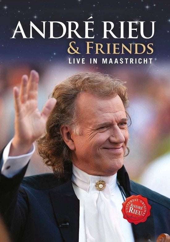 André Rieu & Friends – Live In Maastricht DVD, Alle leeftijden, Ophalen of Verzenden, Zo goed als nieuw, Concert