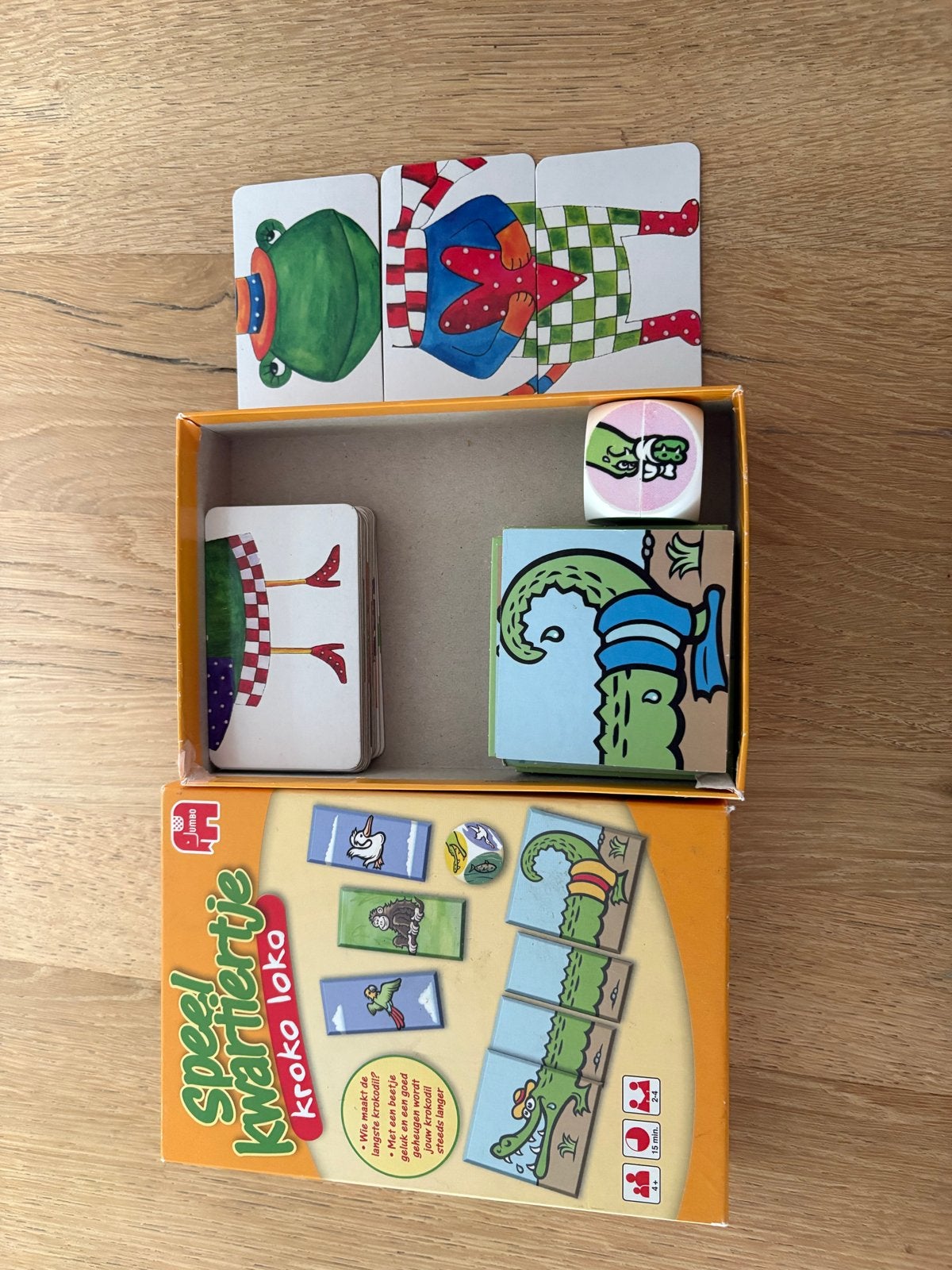 Krokoloko Speelkwartiertje + gratis spelletje, Ophalen of Verzenden, Gebruikt