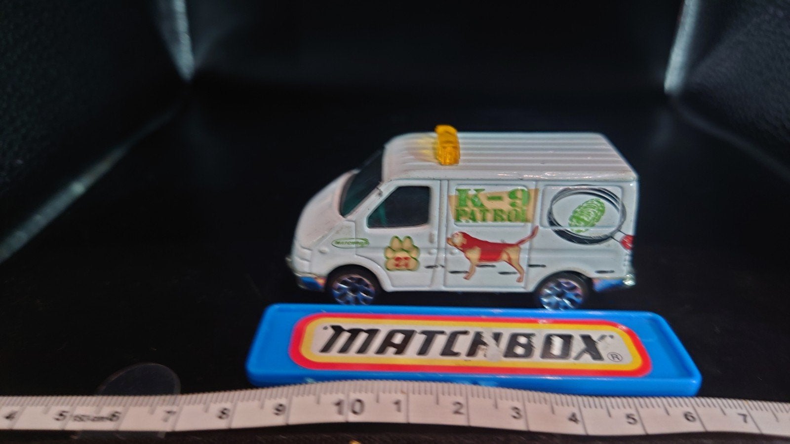 Matchbox Ford Transit K-9 Patrol, Ophalen of Verzenden, Zo goed als nieuw, Auto, Matchbox