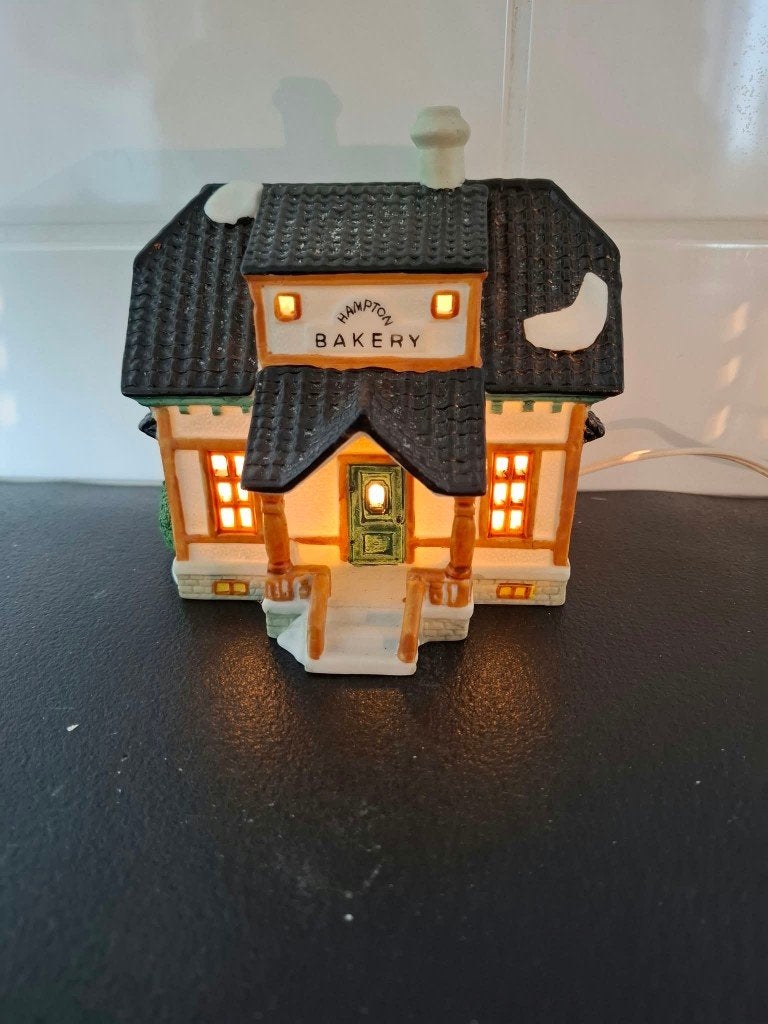 Lemax kersthuisje 1 Kerstdorp, Ophalen of Verzenden, Gebruikt