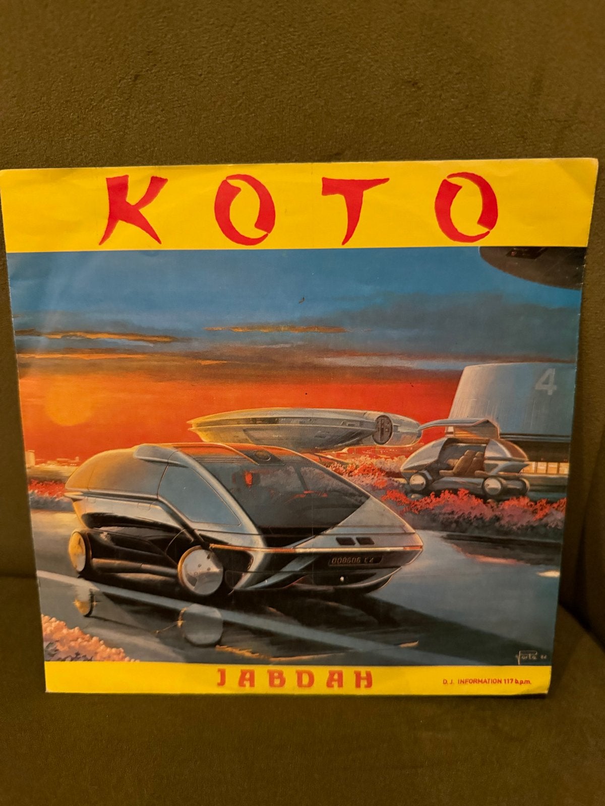 Koto - Jabdah (MEM Music, 1986) - Italo Disco Maxi-Single, Cd's en Dvd's, Gebruikt, Verzenden, 7 inch, Import