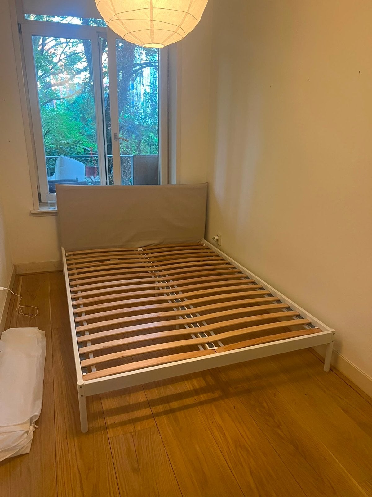 IKEA bed 140x200cm, zo goed als nieuw, Ophalen, Tweepersoons, 140 cm, Zo goed als nieuw