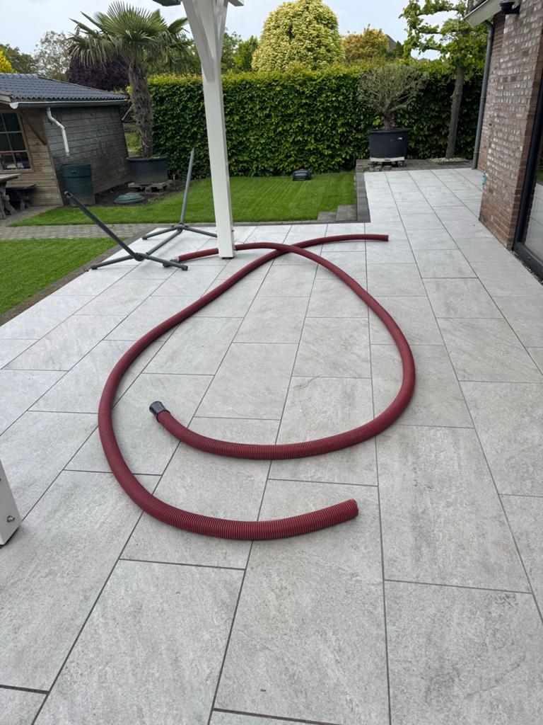 Mantelbuis 60mm - 2x 6 meter met koppelstuk, Ophalen, Zo goed als nieuw