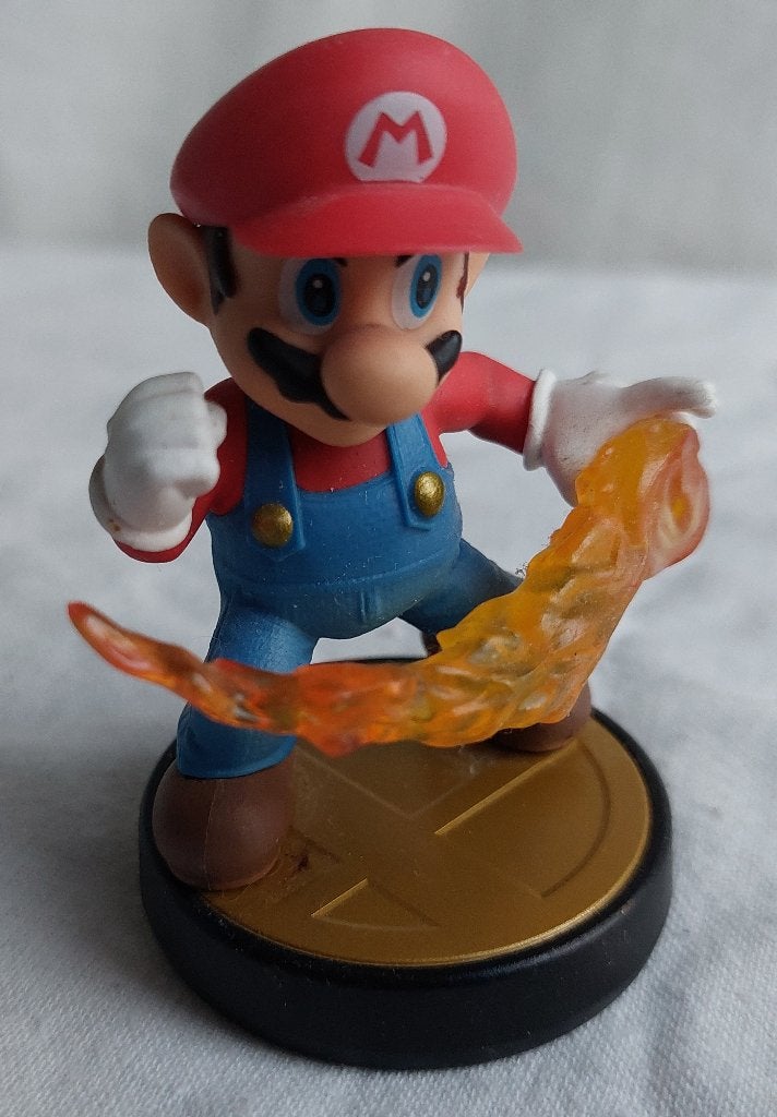 Amiibo Mario Super Smash Bros, Vechten, Ophalen of Verzenden, Zo goed als nieuw, 3 spelers of meer