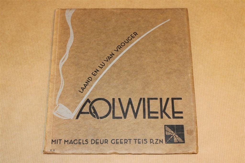 Aolwieke laand en lu [1934] — Geert Teis — Gronings, Boeken, Ophalen of Verzenden, Gelezen
