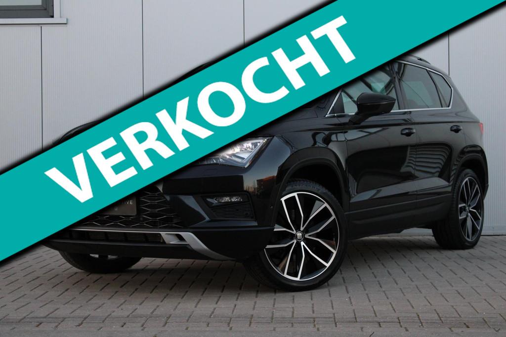 SEAT Ateca 2.0 TSI 4DRIVE Excellence PANO I ACC I VIRTUAL I, Automaat, 1441 kg, Gebruikt, Zwart